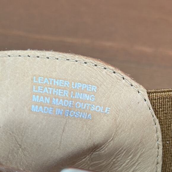 Miz Mooz Leather Cienna Wide Width Heeled Sandals Size 41W - Picture 9 of 10